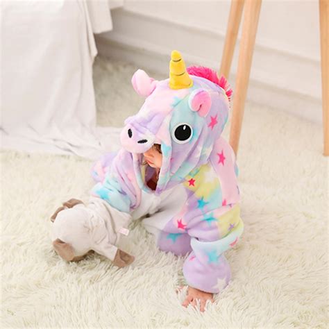 Pijama Mameluco De Unicornio Cosplay Estrellas Niño H8118 349 00 en