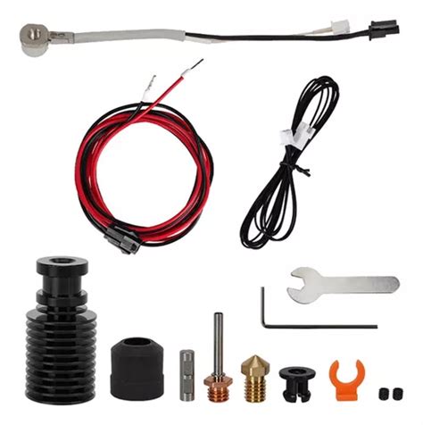 Chc V6 Hotend Heat Bimetal Heatbreak Cobre Hot End High Flow Cuotas sin interés