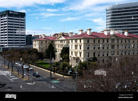 Old Wooden Government Building Now A Part Of Victoria University