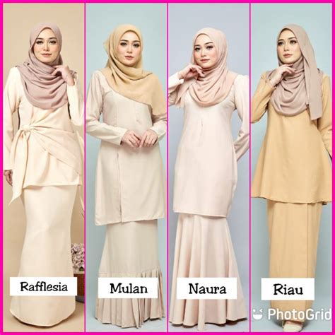 Koleksi Baju Kurung Nude Baju Bridesmaid Nude Sedondon Nude Shopee Singapore