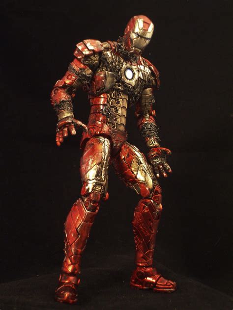 Featured Custom Battle Damaged Iron Man Mkv The Toyark News