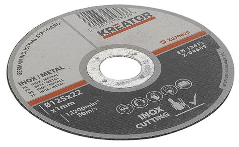 Disques À Tronçonner Inox Ø 115 X 1 Mm 6 Pièces Bricomarché