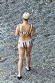 Katy Perry Wears A Striped Bikini At The Beach In Italy Photo