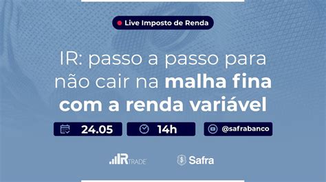 Como Declarar Seus Investimentos De Renda Variável No Imposto De Renda Youtube