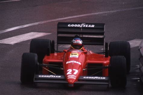 Michele Alboreto Ferrari F C Monaco Michele Alboreto