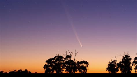 La Cometa Del Secolo C A Diventa Visibile Al Tramonto Dove