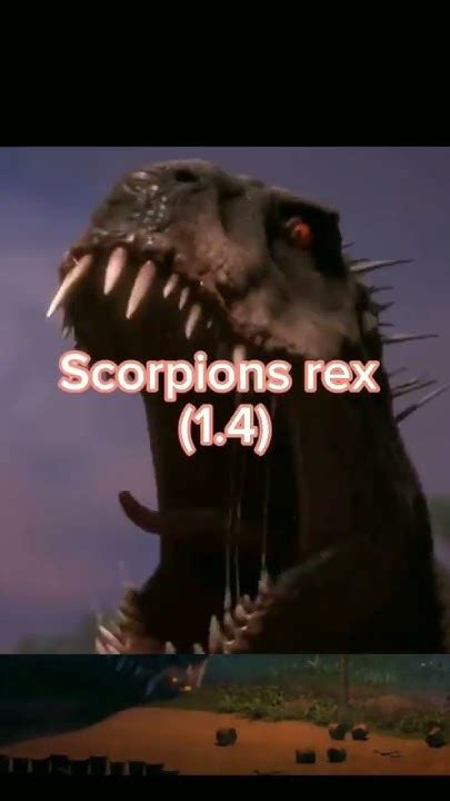 Indoraptor Vs Scorpions Rex Youtube