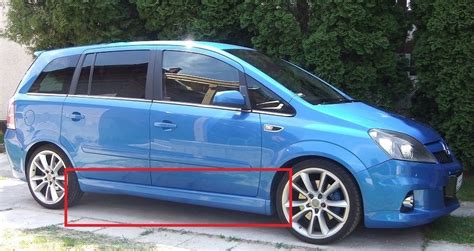 Купить Опель Зафира B MK2 Пороги пороги OPC OPC 4 ПК: отзывы, фото и ...