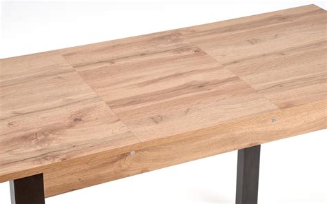 Трапезна маса Скарлет, Скарлет, дъб вотан + черен | Мебели Виденов