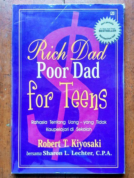 Jual Rich Dad Poor Dad For Teens Robert T Kiyosaki Di Lapak Toko Buku