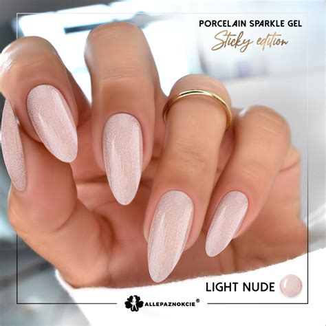 Acrylgel Porcelain Sparkle Gel Sticky Edition Laskovska Light Nude Mollylac G Hema Free Tpo