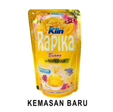 Rapika Biang Gold Pouch 250 Ml Luxury Gold Lazada Indonesia