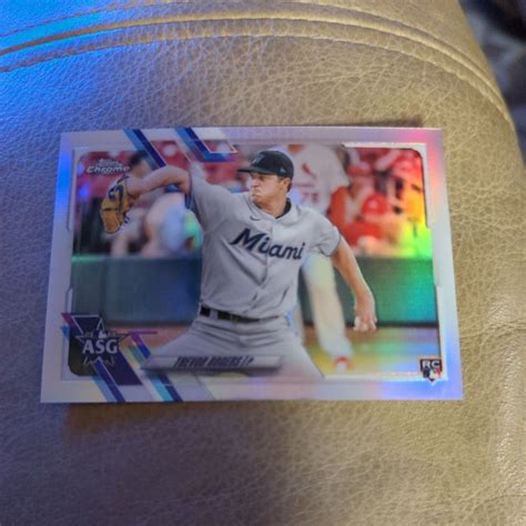 2021 Topps Chrome Update TREVOR ROGERS RC ASG Refractor ASG 36 EBay