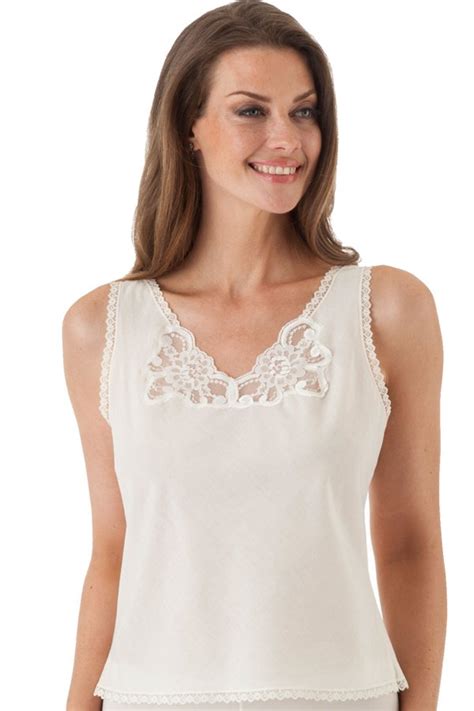 Velrose Lingerie Cotton Batiste Camisole X