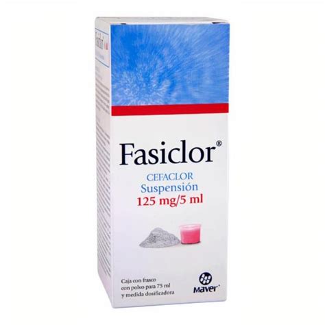 FASICLOR CEFACLOR 125 MG SUSP 7502009741043 Distribuidora DISA