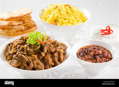Sweet Lamb Curry Stock Photo Alamy