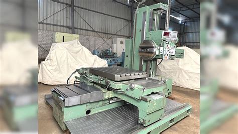 Horizontal Boring Machine Bragonzi Italy Mm Spindle Diameter