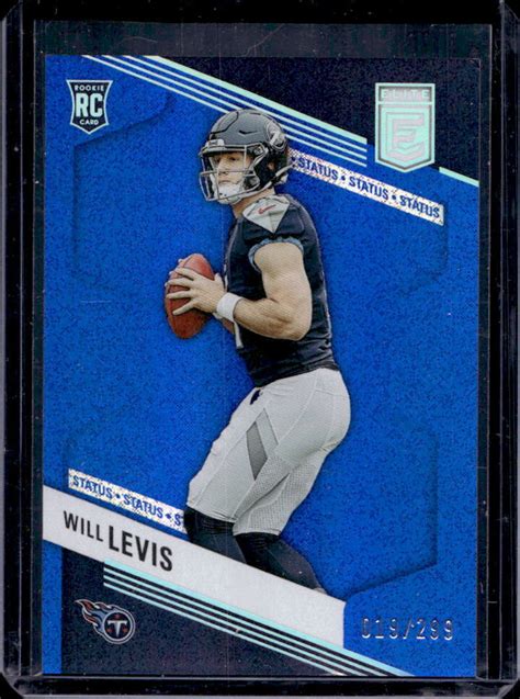 Will Levis 2023 Elite Status Sparkle 197 Price Guide Sports Card