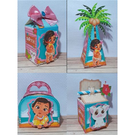 Kits A Bela E A Fera E Moana Baby Shopee Brasil