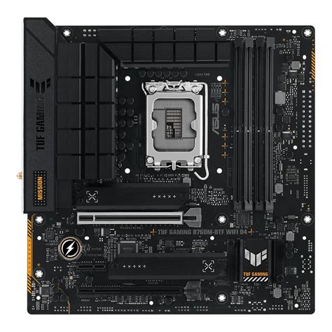 Placa Mãe Asus TUF Gaming B760M BTF Intel LGA 1700 mATX DDR4 RGB