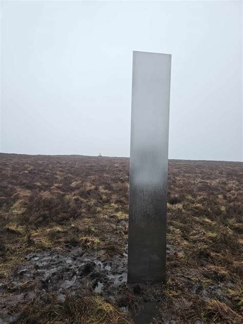 A ‘UFO’-Like Steel Monolith Emerges in the Welsh Countryside