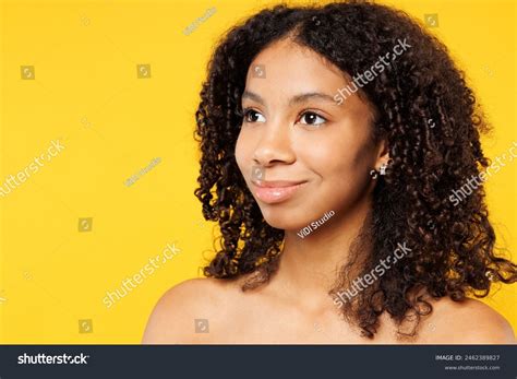 Close Happy Beautiful Half Naked Topless Stock Photo Shutterstock