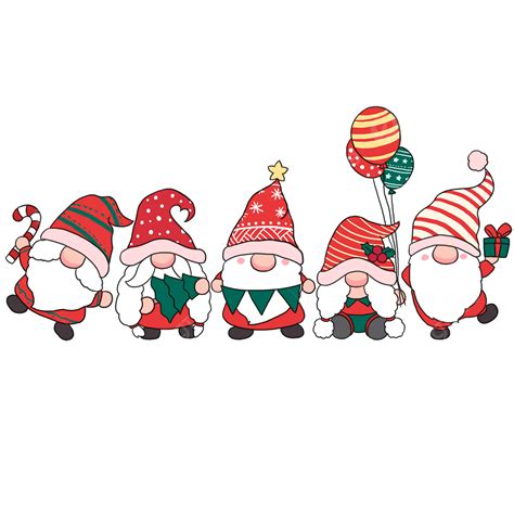 Christmas Dwarf Clipart Transparent Background, Christmas Gnome ...