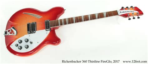 Rickenbacker 360 Thinline Fireglo 2017