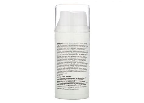 Now Foods Solutions Natural Progesterone Balancing Skin Cream Calming ...