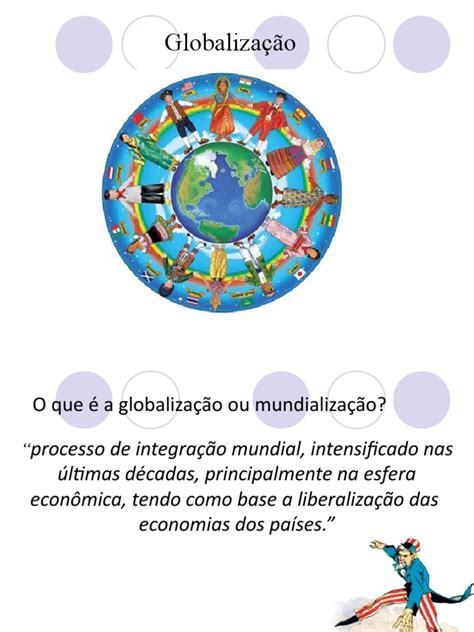 A Globalização E A Tecnologia - Globalização Slide | PDF