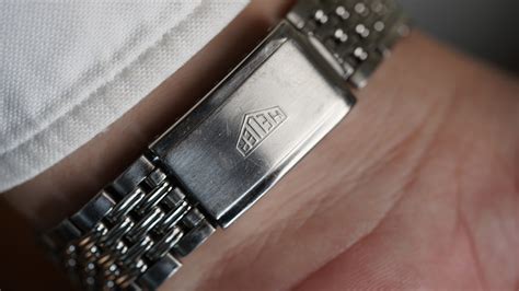 Heuer Camaro AARC Reference N On Gay Freres Bracelet Unpolished