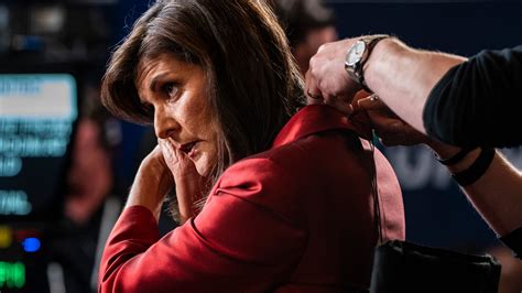 Trump Targets Nikki Haley As She Climbs In The Polls The New York Times