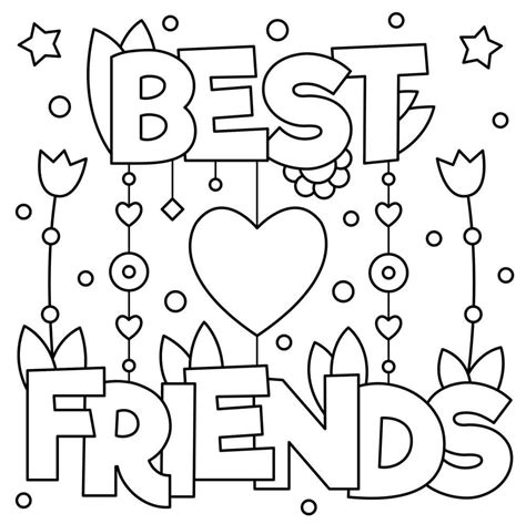 Desenho De Melhores Amigos Para Colorir E Imprimir The Best Porn Website
