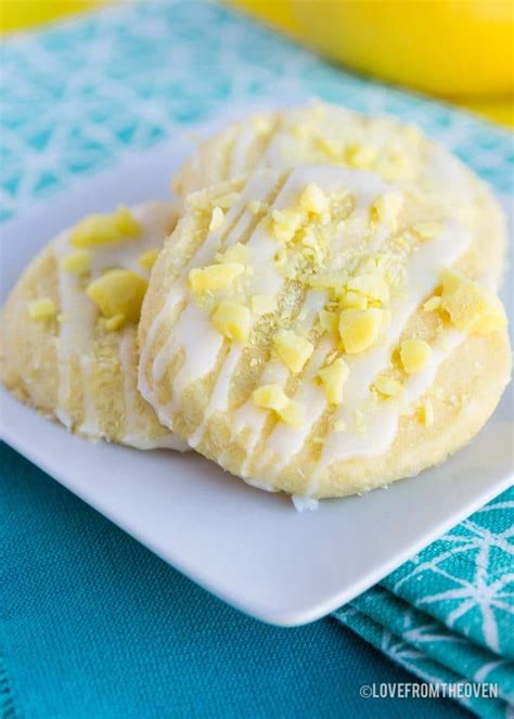 Lemon Cookie Recipe Love From The Oven