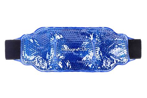 Gel Cold Hot Pack With Elastic Straps X Reusable Warm Or Ice Pack For Lower Back Pain