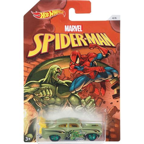 Mattel Hot Wheels tématické auto Marvel Spiderman Jaded Maxíkovy hračky