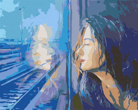 Картина по номерам на холсте с подрамником 40х50 см. Девушка, парень ...