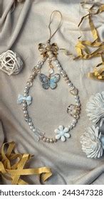 Nude Strap Phone Hand Made Beads Stock Photo 2443473287 Shutterstock