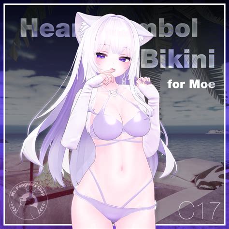 Heart Symbol Bikini For Moe C Ms Penguin S Shop Booth