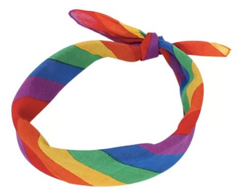 Bandana Pañuelos Pride Lgbt Orgullo Gay Arcoiris Meses sin