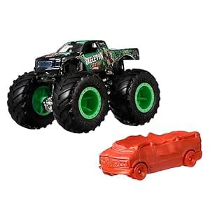 Hot Wheels Monster Trucks Skeleton Crew Vehicle Pack Of 2 Amazon In Toys Games