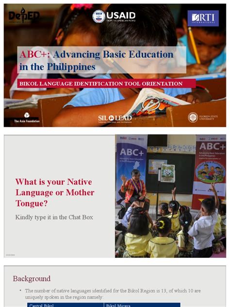 ABC Bikol Language ID Tool | PDF