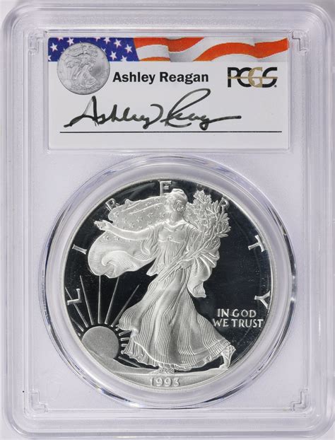 1993-P $1 Silver Eagle Reagan Legacy Series PCGS Proof-70 DCAM (Ashley
