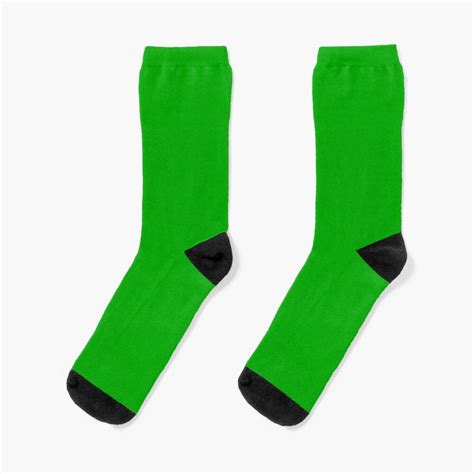 Grass Green Plain Green Solid Green Socks For Sale By Gsallicat