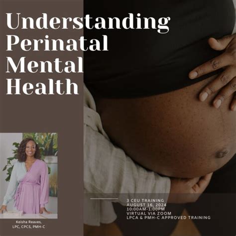 Understanding Perinatal Mental Health Push Thru Therapy