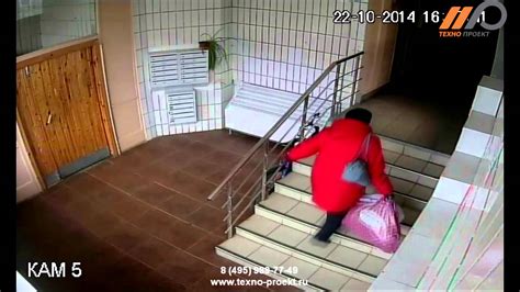 Видеонаблюдение в подъезд - YouTube