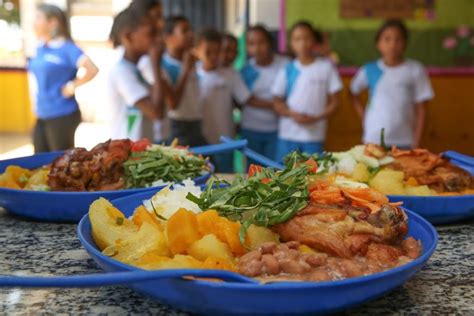 Cardápio Da Merenda Escolar Da Rede Estadual Oferece Alimentação