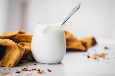 Vegan Almond Milk Yogurt Recipe Easy And Dairy Free Recette