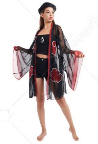 Sexy Cute Two Piece Bikini Set Woman Bow Twisted Button Adjusted
