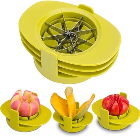 Sametech Easy Kitchen Tool In Fruit Mango Peeler Splitter Pitter